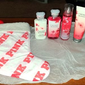 B&BW Cherry Blossom Collection & VS Pink Stocking